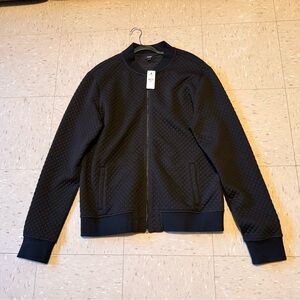 Express Black Diamond-Pattern Jacket